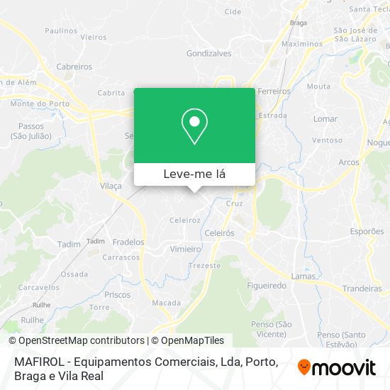 MAFIROL - Equipamentos Comerciais, Lda mapa