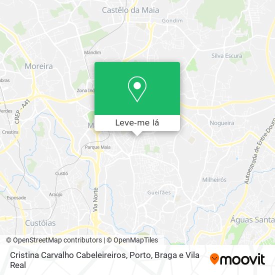 Cristina Carvalho Cabeleireiros mapa