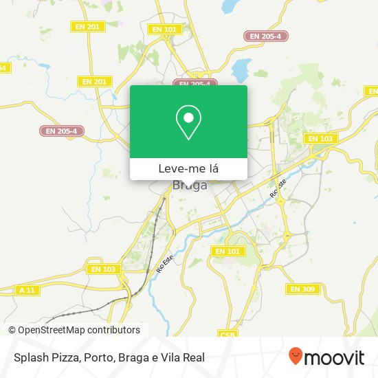 Splash Pizza mapa