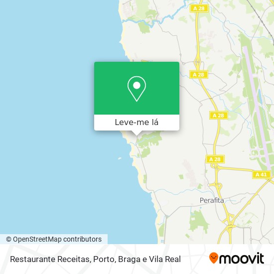 Restaurante Receitas mapa