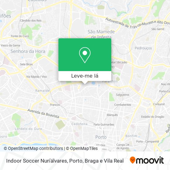 Indoor Soccer Nun’álvares mapa
