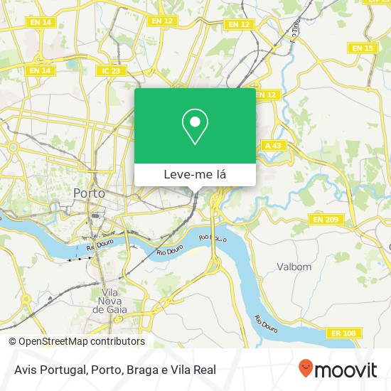 Avis Portugal mapa