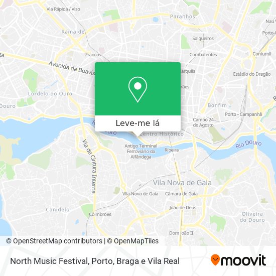 North Music Festival mapa