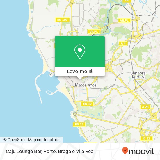 Caju Lounge Bar mapa