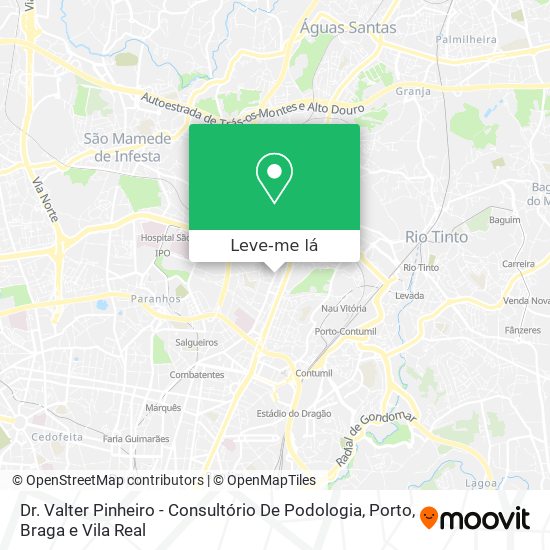 Dr. Valter Pinheiro - Consultório De Podologia mapa