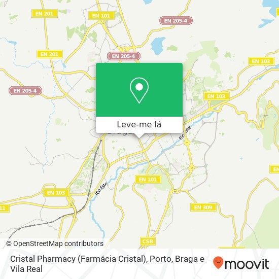 Cristal Pharmacy (Farmácia Cristal) mapa