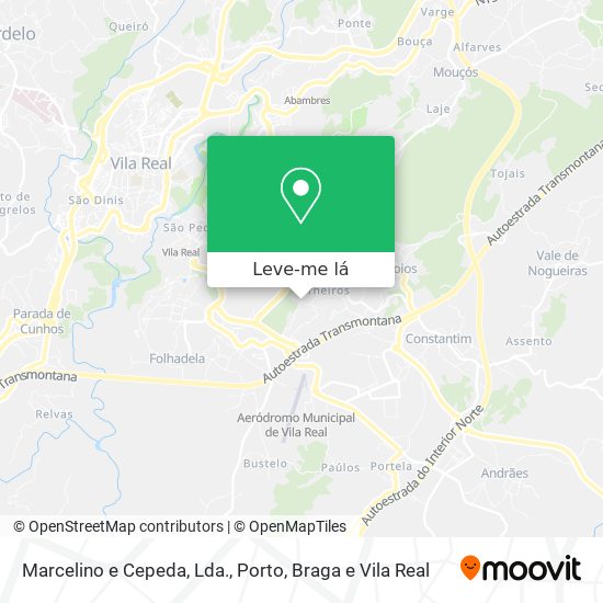 Marcelino e Cepeda, Lda. mapa