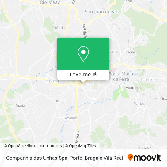 Companhia das Unhas Spa mapa