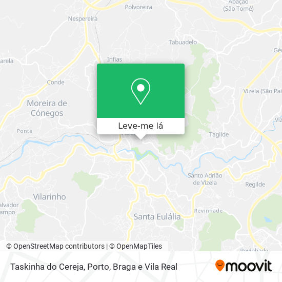 Taskinha do Cereja mapa
