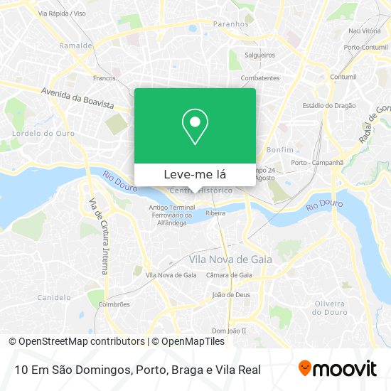 10 Em São Domingos mapa