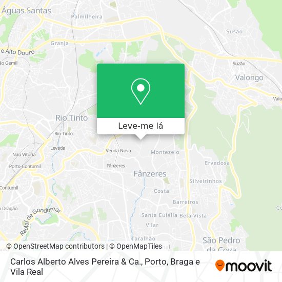Carlos Alberto Alves Pereira & Ca. mapa