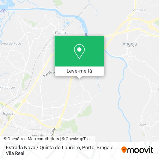 Estrada Nova / Quinta do Loureiro mapa