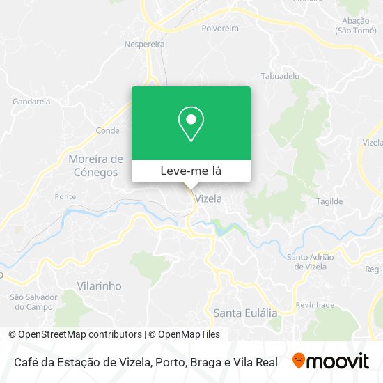 Café da Estação de Vizela mapa