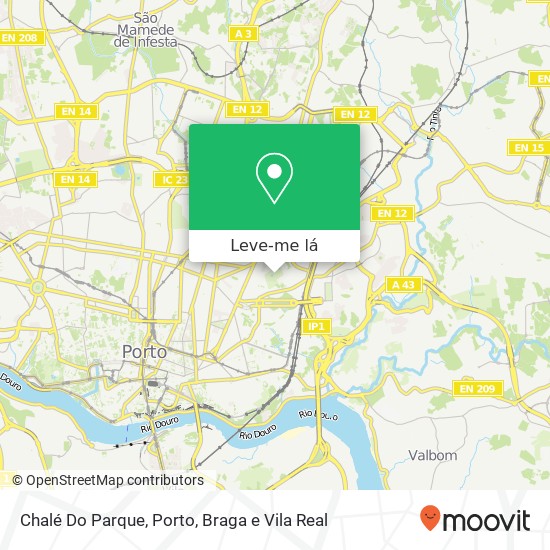 Chalé Do Parque mapa