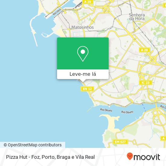 Pizza Hut - Foz mapa