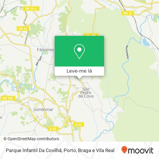 Parque Infantil Da Covilhã mapa