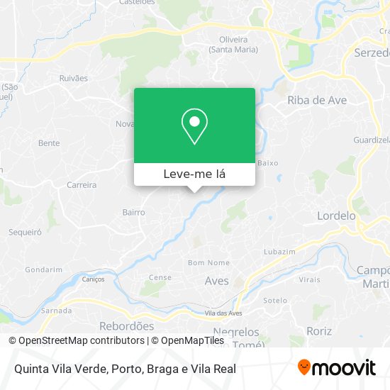 Quinta Vila Verde mapa