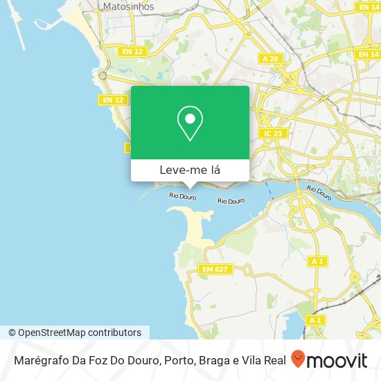 Marégrafo Da Foz Do Douro mapa
