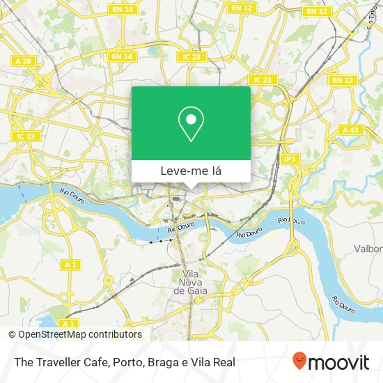 The Traveller Cafe mapa