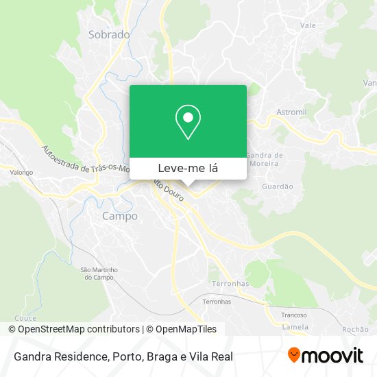 Gandra Residence mapa