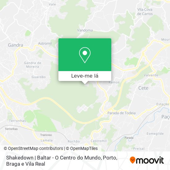 Shakedown | Baltar - O Centro do Mundo mapa