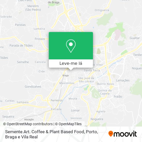 Semente Art. Coffee & Plant Based Food mapa