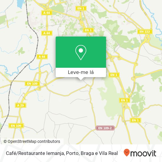 Café/Restaurante Iemanja mapa