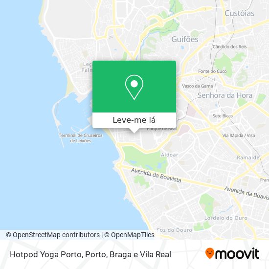 Hotpod Yoga Porto mapa