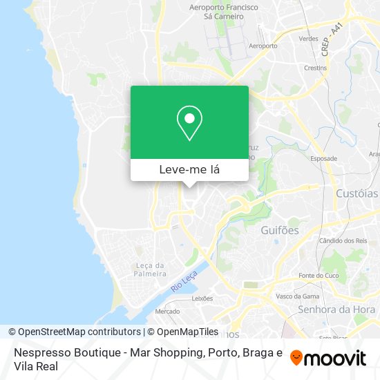 Nespresso Boutique - Mar Shopping mapa