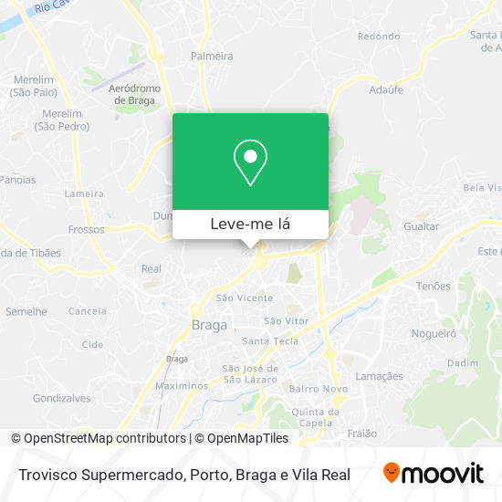 Trovisco Supermercado mapa