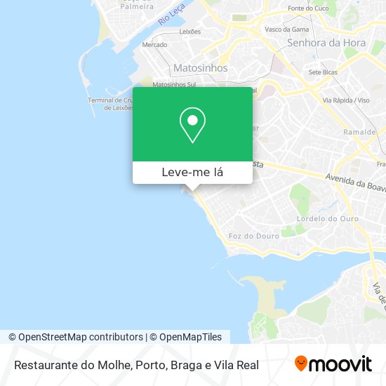 Restaurante do Molhe mapa