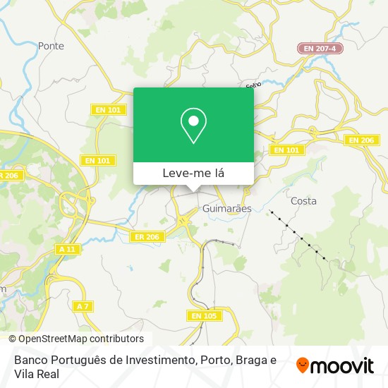 Banco Português de Investimento mapa