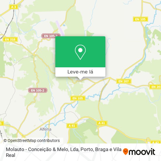 Molauto - Conceição & Melo, Lda mapa