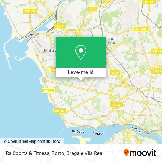 Ra Sports & Fitness mapa