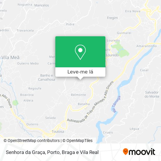 Senhora da Graça mapa