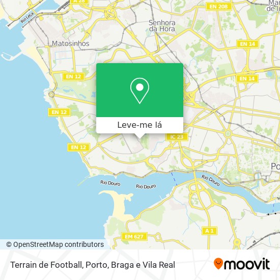 Terrain de Football mapa