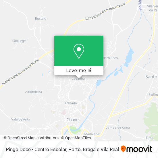 Pingo Doce - Centro Escolar mapa