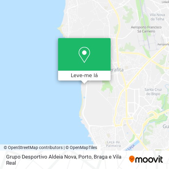 Grupo Desportivo Aldeia Nova mapa
