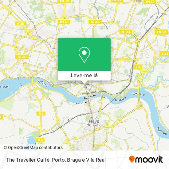 The Traveller Caffé mapa