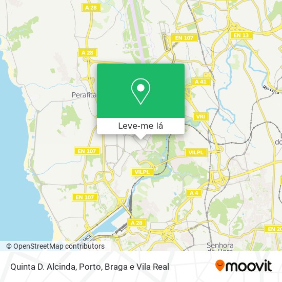Quinta D. Alcinda mapa