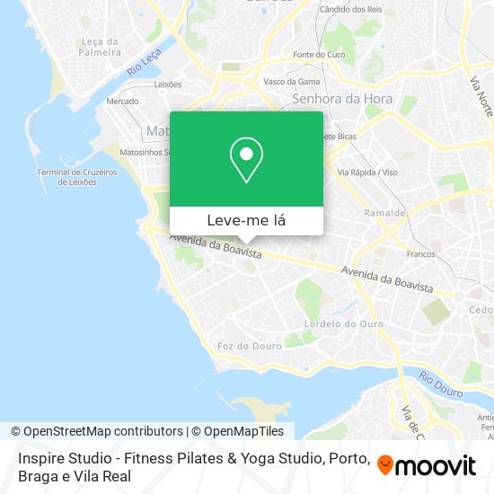 Inspire Studio - Fitness Pilates & Yoga Studio mapa
