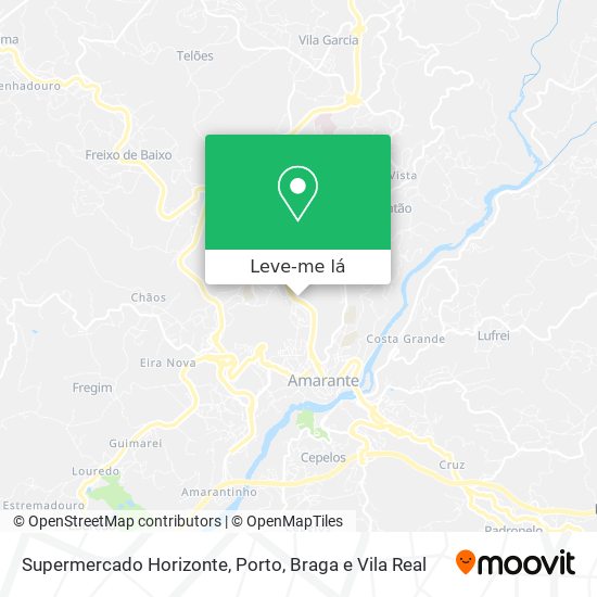 Supermercado Horizonte mapa