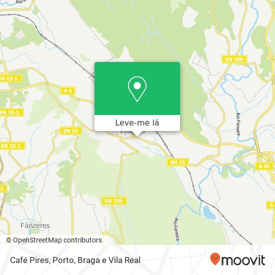 Café Pires mapa