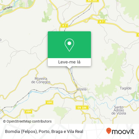 Bomdia (Felpos) mapa