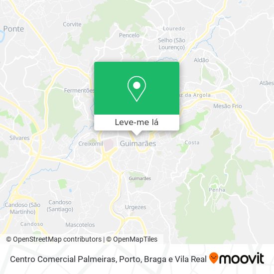 Centro Comercial Palmeiras mapa