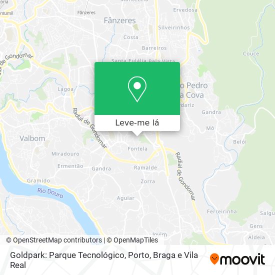 Goldpark: Parque Tecnológico mapa