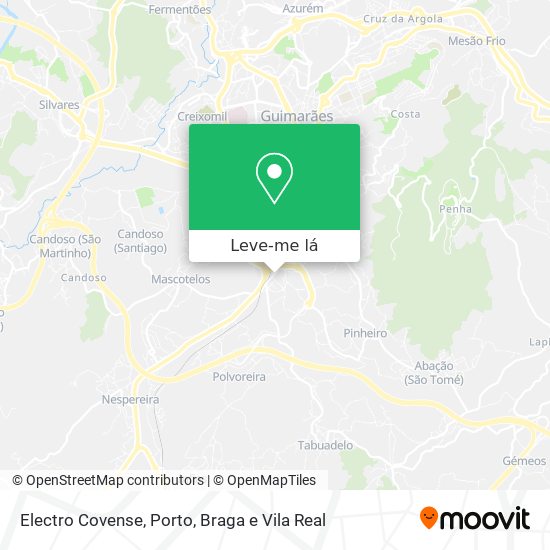 Electro Covense mapa