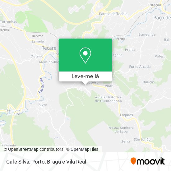 Café Silva mapa