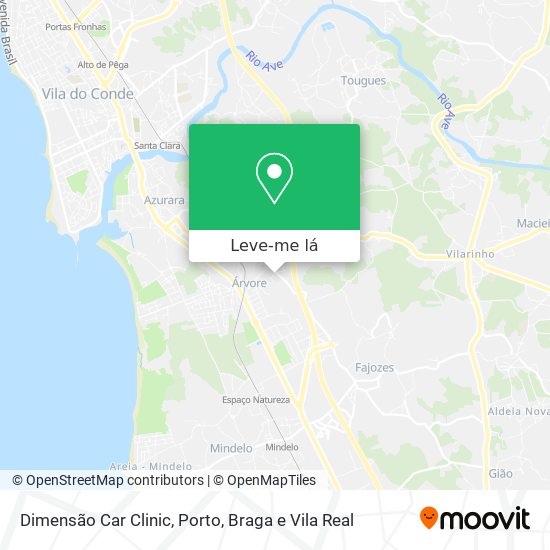 Dimensão Car Clinic mapa