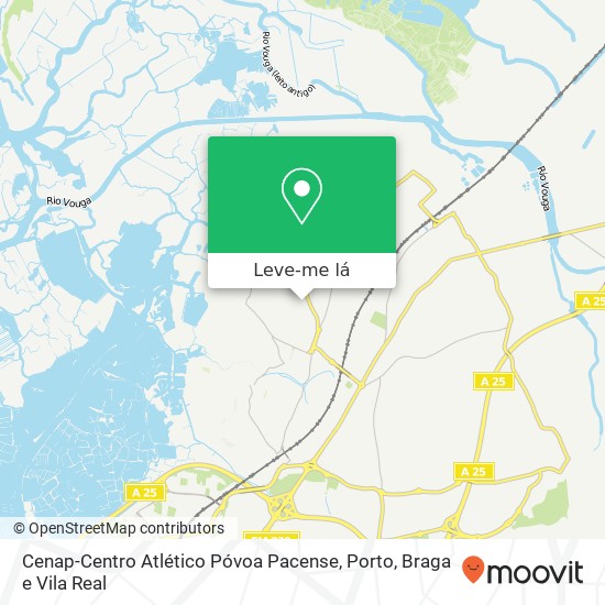 Cenap-Centro Atlético Póvoa Pacense mapa